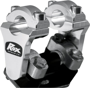 honda cb 650 r neo sports cafe [ROX SPEED FX] – Swivel handlebar risers for 7/8" handlebar clamps - 0