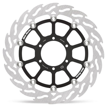 BMW S 1000 R [2025-2026] - FLAME floating aluminum brake disc - surface: black, silver - item no. 113209 – Image 1