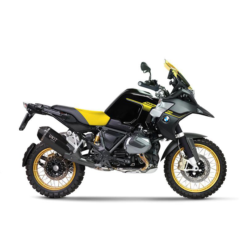 BMW R 1200 GS LC wheel [2013-2019] - rally seat cover 40 years yellow/black