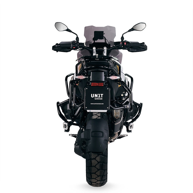 BMW R nineT 1200 Pure [2017-2023] - Atlas Aluminium-Seitenkoffer-Set 48L+41L + Rahmen für Taschen aus Aluminium Atlas