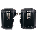 BMW R nineT 1200 Racer [2017-2020] - Atlas Aluminium-Seitenkoffer-Set 48L+41L + Rahmen für Taschen aus Aluminium Atlas