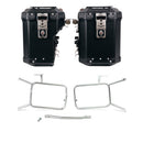 BMW R nineT 1200 Pure [2017-2023] - Atlas Aluminium-Seitenkoffer-Set 48L+41L + Rahmen für Taschen aus Aluminium Atlas