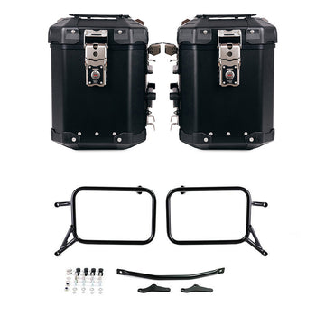 BMW R 850 R / R 1100 R [1993-2002] - Atlas aluminum side case set 48L + 48L with bag frame