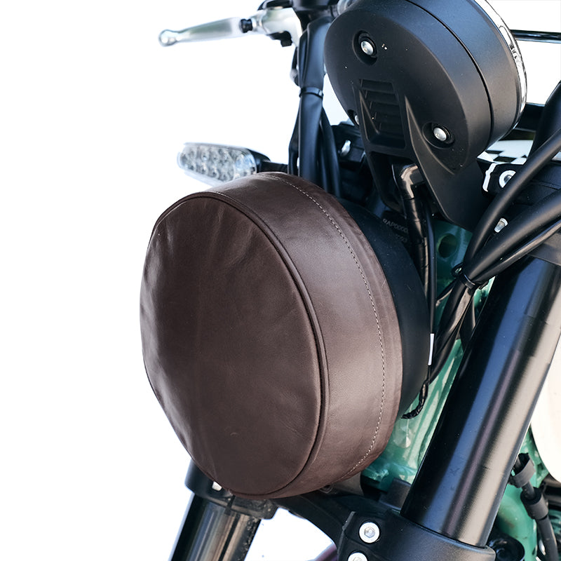 BMW R nineT 1200 Racer [2017-2020] - Scheinwerferabdeckung aus Leder