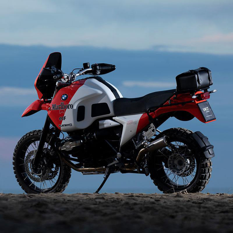 BMW R 120 G/S [2004-2012] - Tankabdeckungen Alpinweiß/Rot