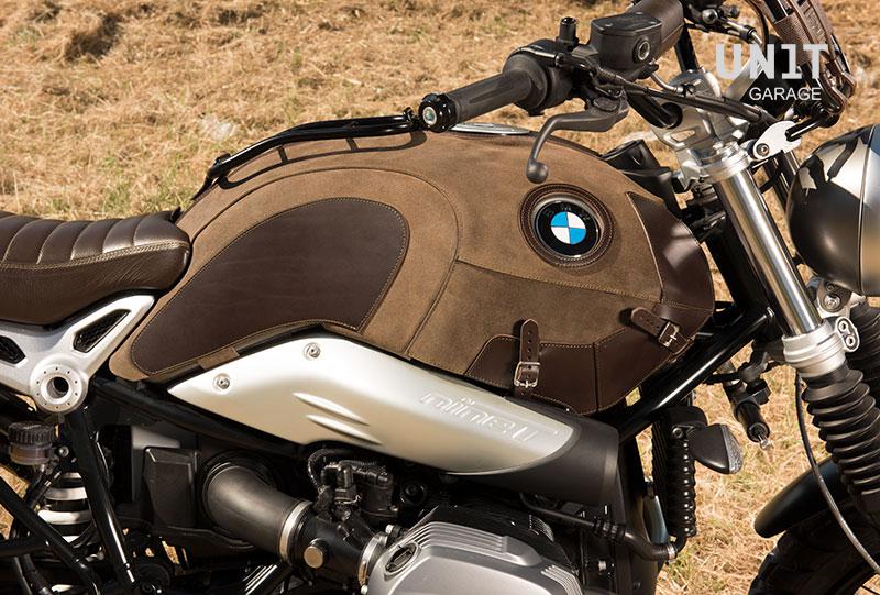 BMW R nineT 1200 Urban G/S (niedriger Auspuff) [2017-2023] - Tankabdeckung aus Leder