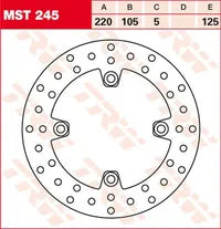 Honda Fes 125 [2003, 2005-2007] - brake disc - picture 7