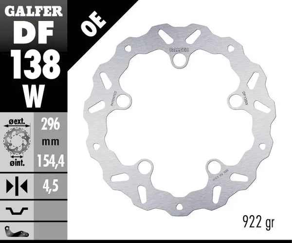 Honda Nx 500 E-Clutch [2026] - Wave® brake disc – picture 4