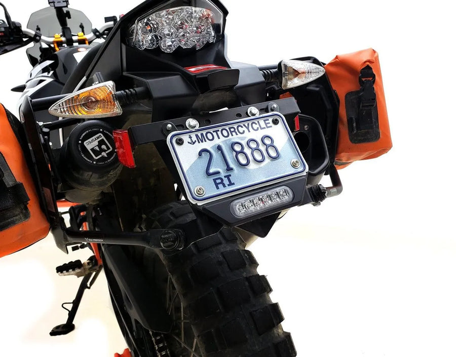 honda cb 500 [DENALI] – B6 LED brake light kit with license plate holder