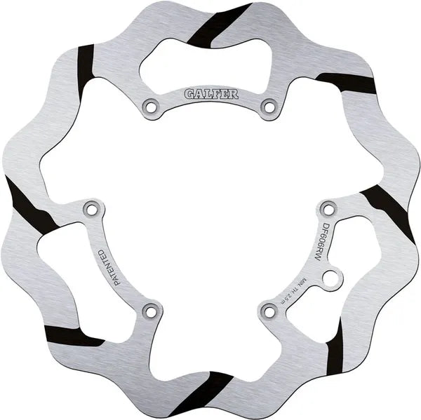 Husqvarna Wr 125 [1972-1974] - BRAKE DISC FIXED WAVE GROOVED OVERSIZE – picture 3