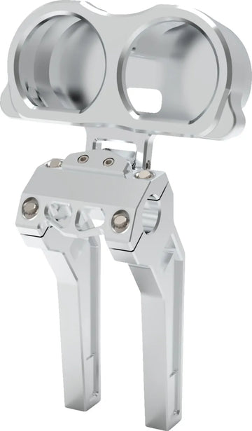 harley davidson fltruse [LA CHOPPERS] - Dual Gauge Bracket for Performance Risers - 0