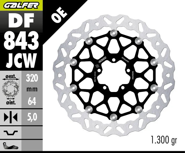 KTM SUPER DUKE 1390 R Evo [2024] - BRAKE DISC FLOATECH WAVE – Image 2