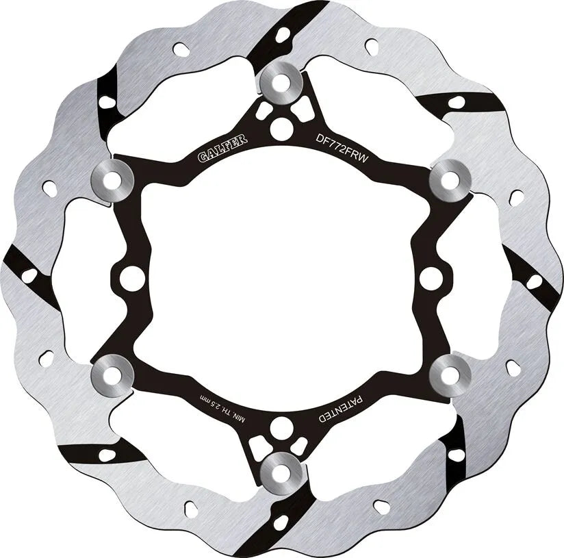 Sherco ST 250 [2016] - floating wave brake disc, grooved – picture 1