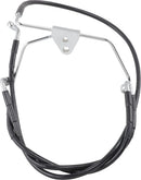 harley davidson flhtcui [DRAG SPECIALTIES] - Extended Black Vinyl Brake Line Kit-1