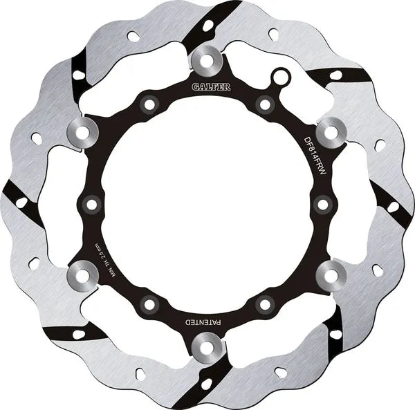Beta EVO 250 [2012] - floating wave brake disc, grooved – picture 3