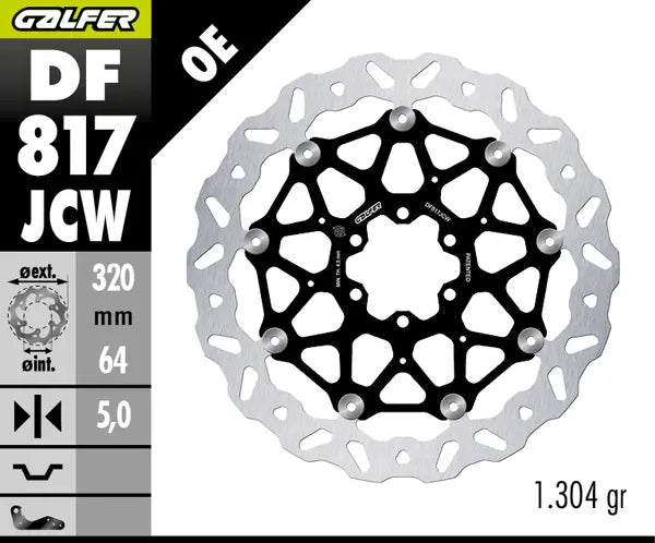 Moto Guzzi California 1400 Eldorado [2018-2020] - BRAKE DISC FLOATECH WAVE – Picture 4