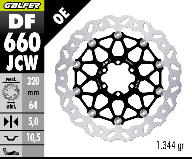 Fb Mondial PIEGA 1000 [2003-2004] - BRAKE DISC FLOATECH WAVE – picture 2