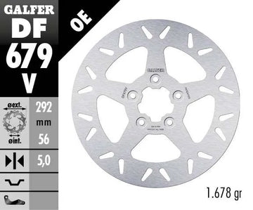 Harley-Davidson FXRP 1340 Sport Glide Police [1984] - Brake disc fixed round - picture 2