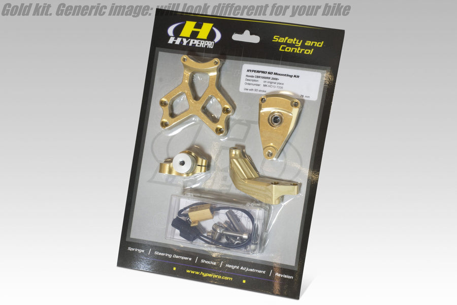 Bmw K 1200 GT, K 1200 LT +1 [HYPERPRO] – Lenkungsdämpfer-Montagesatz, Gold (MK-BM12-O001)