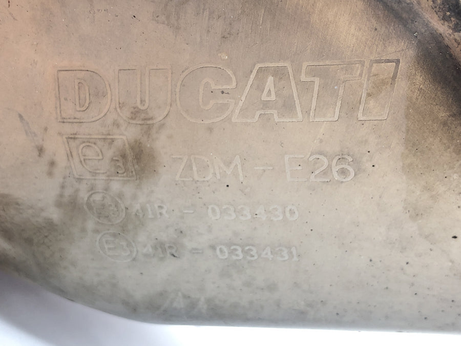 Ducati Multistrada 1200 S Touring [2009] - Exhaust rear silencer silencer exhaust collector