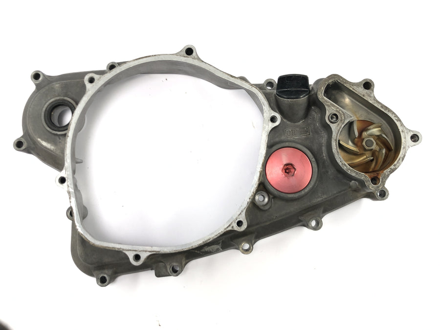 Honda CRF 450 R [2007] - Kupplungsdeckel Motordeckel rechts Wasserpumpe