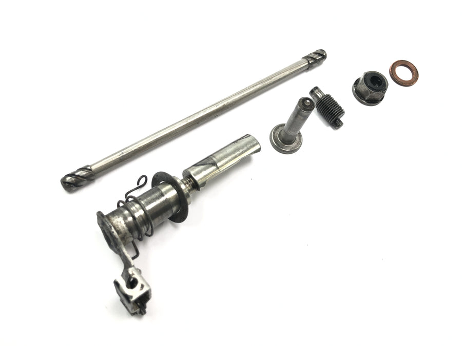 Yamaha XT 500 1U6 [1981] - Clutch slave lever with push rod clutch lever clutch slave