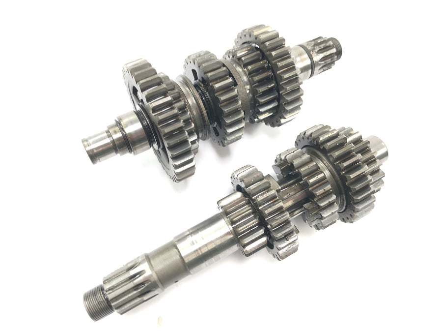 Yamaha XT 500 1U6 [1981] - Transmission gear shaft gear shafts