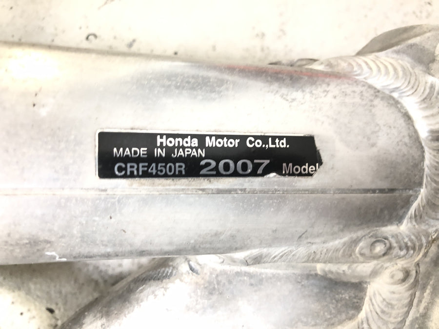 Honda CRF 450 R [2007] - Rahmen Hauptrahmen Aluminiumohne Papiere