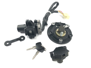 Triumph Daytona 900 T300D [1996] - Lock set ignition lock tank cap seat lock - 0