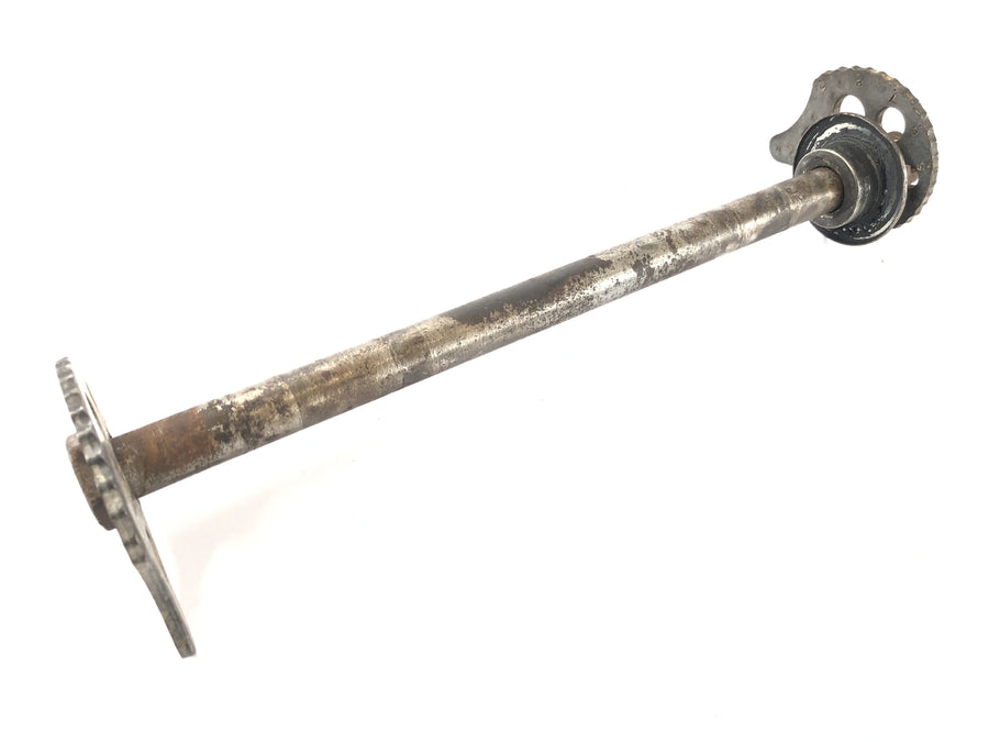 Yamaha XT 600 Zentere 34L [1985] - rear axle with chain tensioner