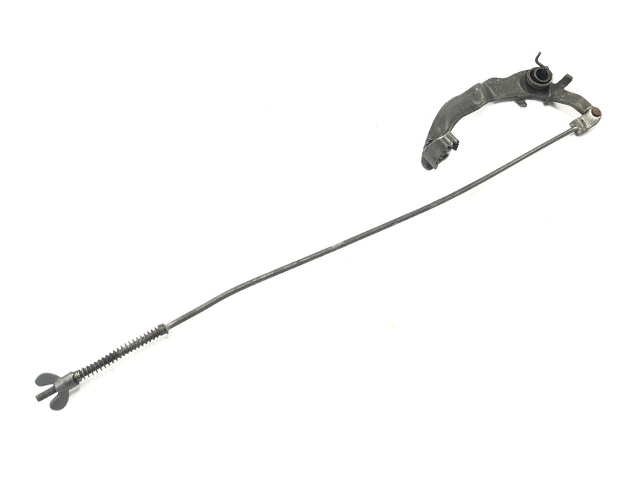 Yamaha XT 600 Z Ténéré 55W [1986] - brake pedal with brake -cutting foot brake lever rigid with frames on the left