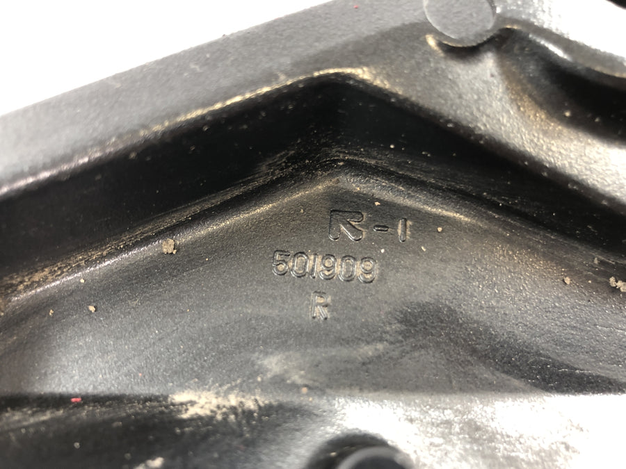 Kawasaki GPZ 1100 ZXT10E [1997] - Rast holder and footrests on the right and left socias
