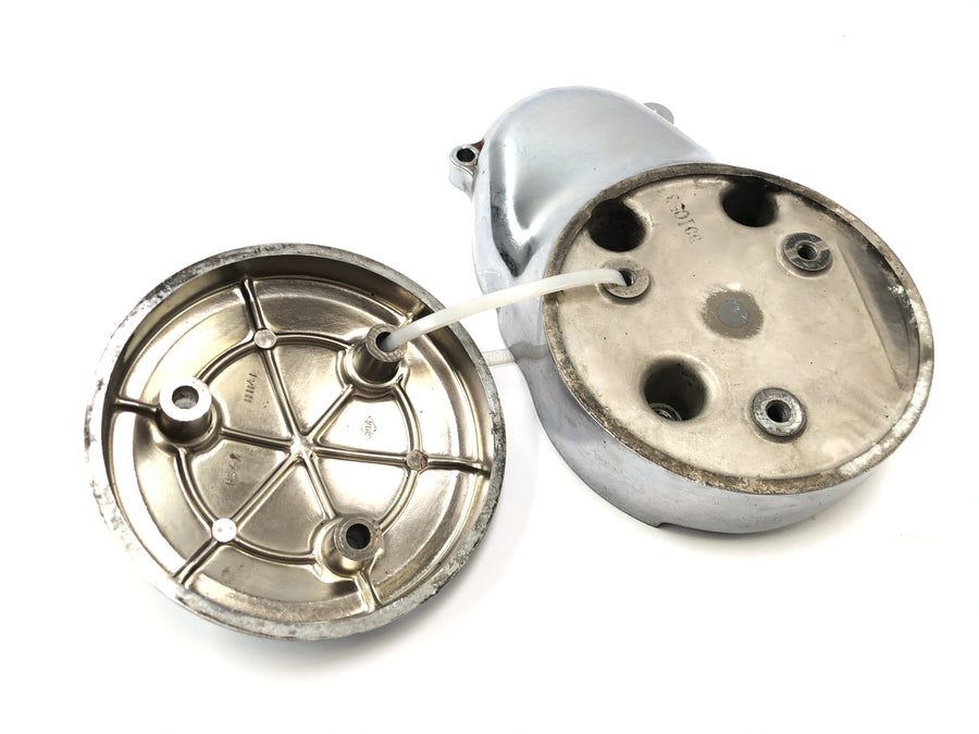 Yamaha XVS 650 Drag Star VM03 [2001] - alternator cover Motor lid Generator cover Chrome