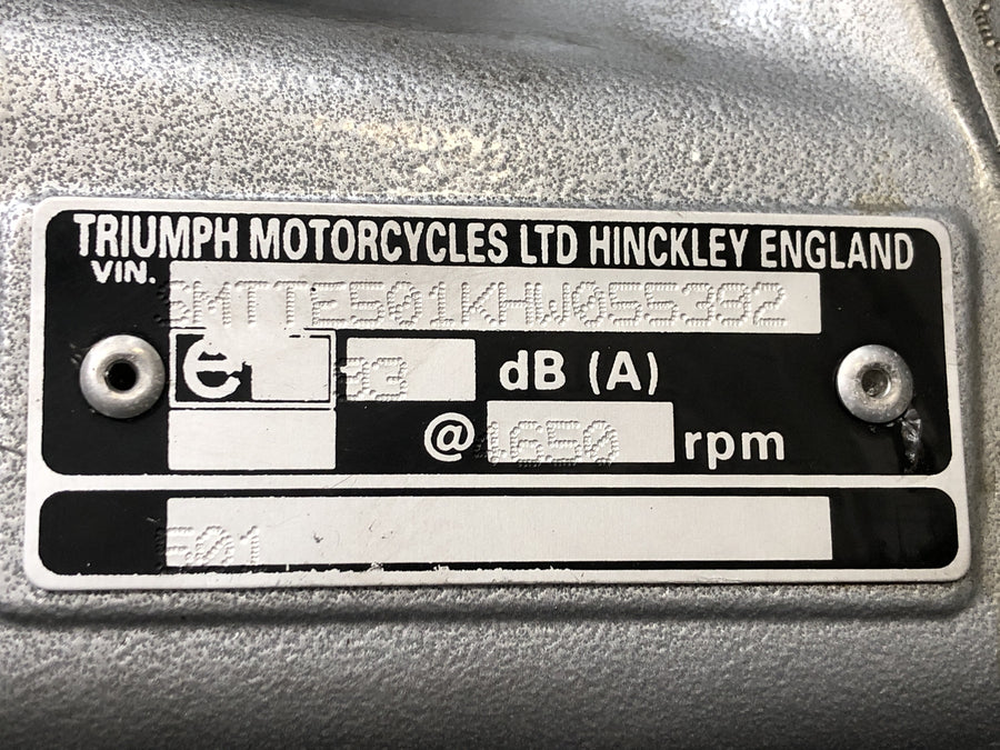 Triumph Speed ​​Triple T509 [1998] - Frame with papers