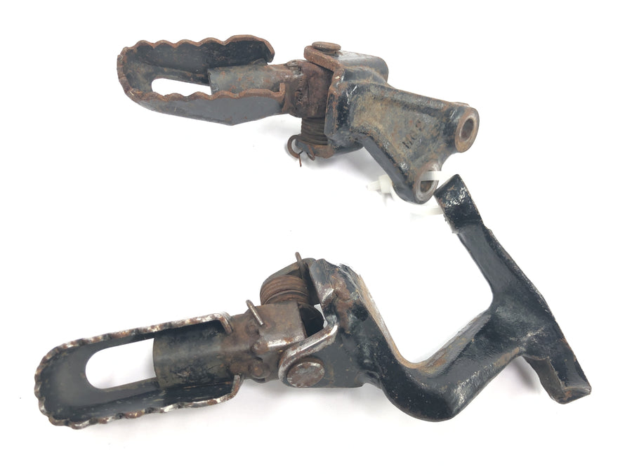 Honda XL 600 RM PD03 [1985] - Footrest footrest driver left right foldable pair