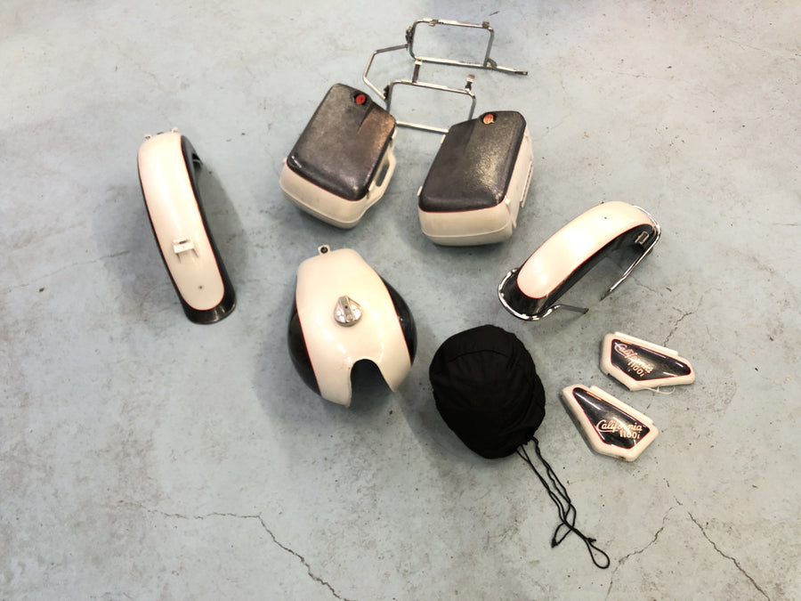 Moto Guzzi California 1100i [1995] - Paint set fairing parts tank mudguard case set with carrier