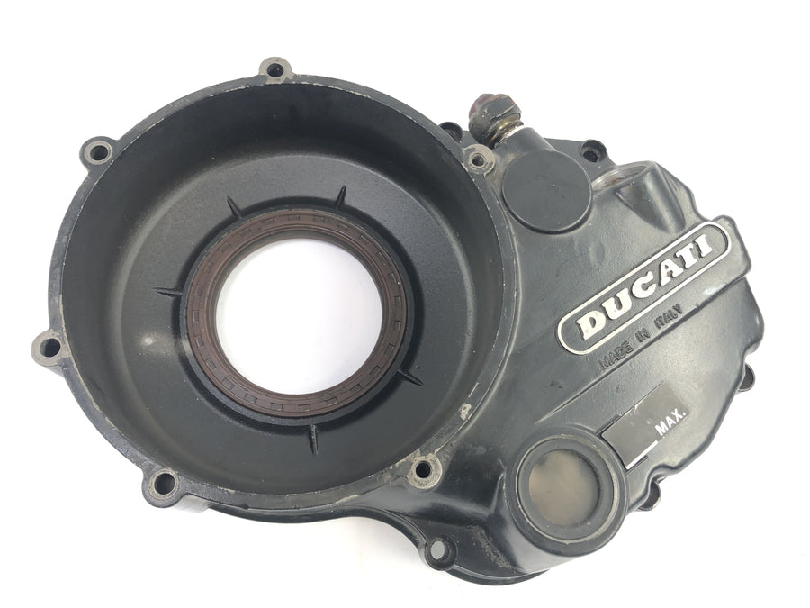 Ducati 900 SS [1991] - Clutch cover inside engine cover intermediate cover