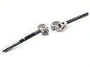 Aprilia SL 1000 Falco Pa [2000] - handlebar fum on the left and right clip -on poles aluminum silver-4