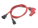 Moto Guzzi V11 Sport [1999] - Ignition cable ignition cable spark plug connector Champion red-3
