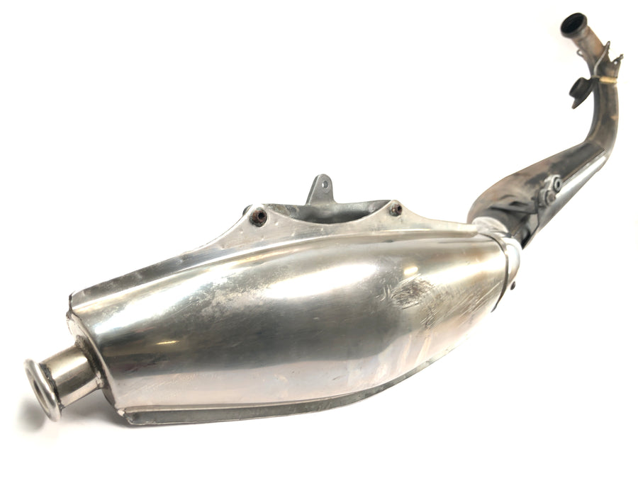 Cagiva Planet 125 [1998] - exhaust system rear silencer manifold muffler complete
