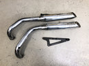 Kawasaki VN 800 VN800A [1996] - Exhaust system exhaust muffler manifold exhaust pipes complete with holder-2