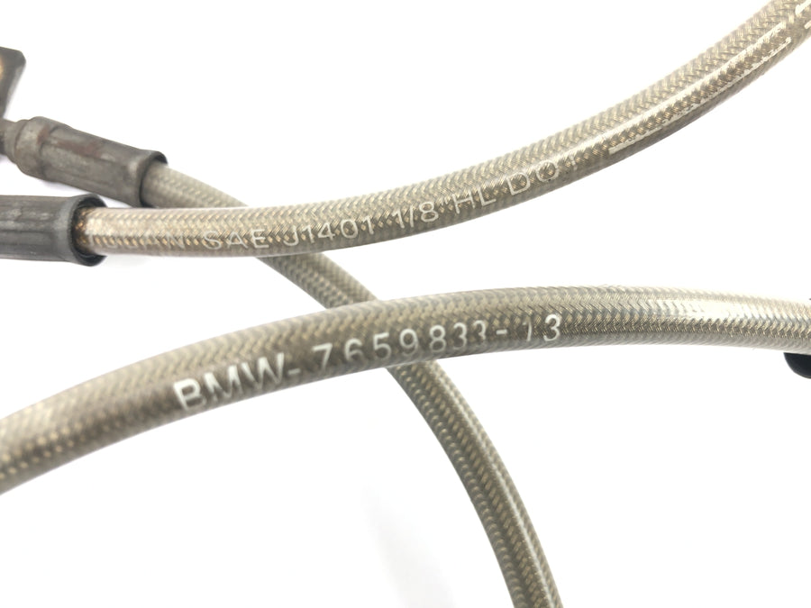 BMW K 1200 S K12S [2005] - brake line brake hose steel braided front set