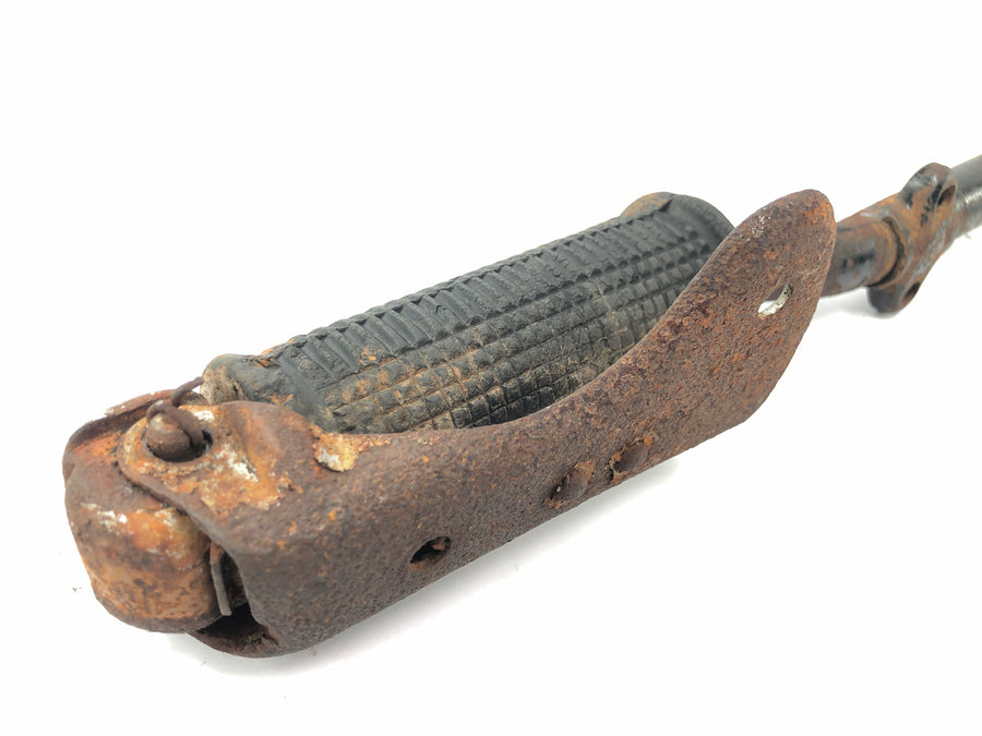 DKW NZ 250 [1938] - footrest system, front footrest, driver's footrest