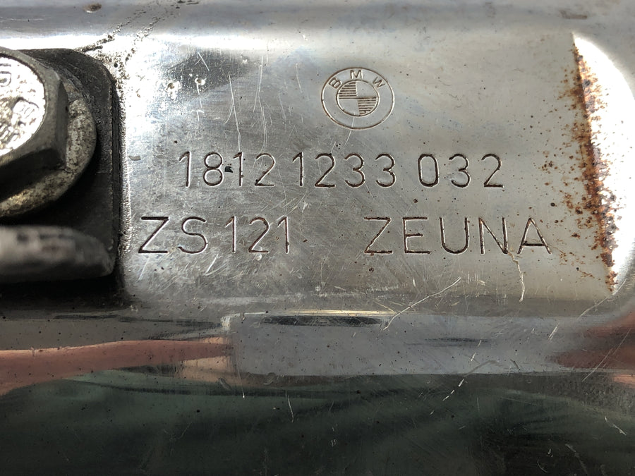 BMW R75/5 [1973] - Exhaust muffler on the right