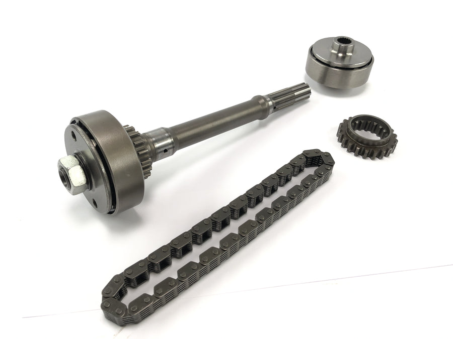 Kawasaki GPZ 1100 ZXT10E [1997] - drive shaft coupling wave chain control chain