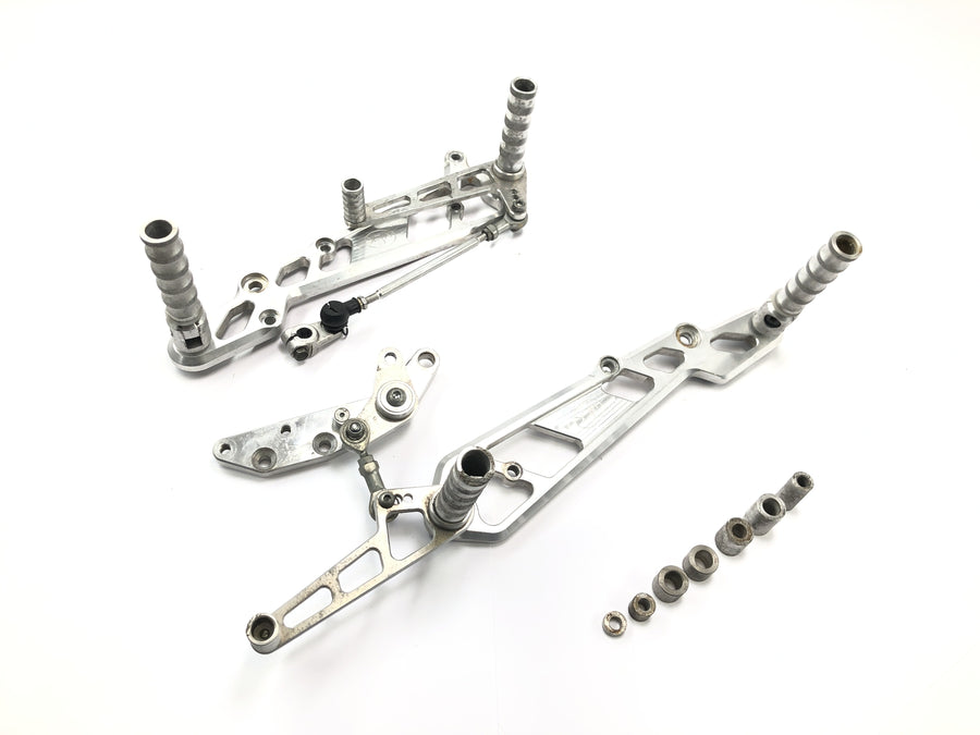 Yamaha V Max 1200 2LT [1998] - Footrest system footrest set MEK with shift linkage and brake linkage