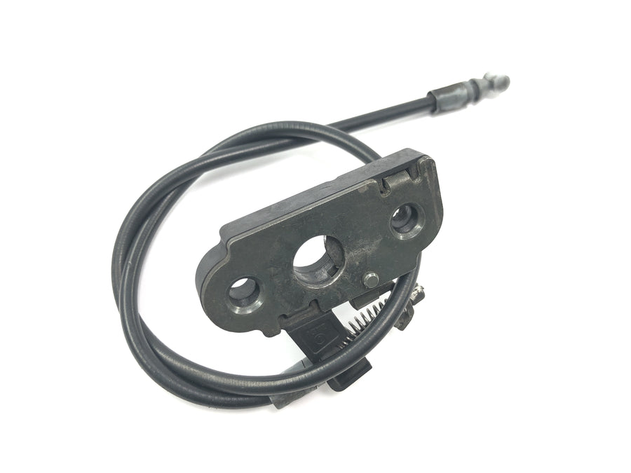 Triumph Tiger 955i 709EN [2003] - Seat lock with Bowden cable