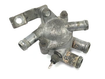 Honda XRV 750 Africa Twin RD04 [1992] - Coolant thermostat Coolant thermostat housing Coolant distributor Water distributor - 0