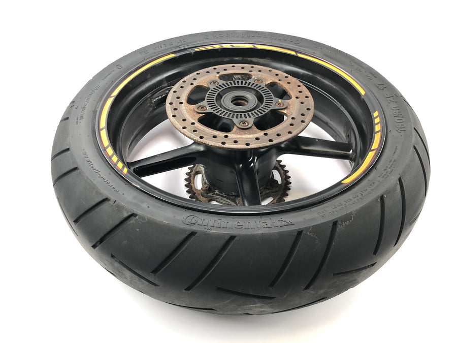 KTM Duke 690 A3 [2012] - Rear wheel rim complete wheel brake disc sprocket 5.00 x 17"