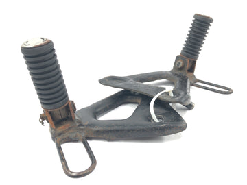 Honda XL 600 RM PD03 [1985] - Rear passenger footrests, foldable pair - 0